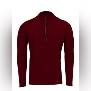 Hot Chillys Men's Clima-Tek Zip-T